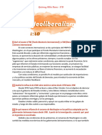 Tarea - Neoliberalismo