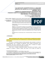 Limites para Mutação Constitucional A Viragem Interpretativa Do Artigo 52, X, Da Constituição Federal de 88