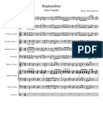 September For Combo-Partitura e Partes