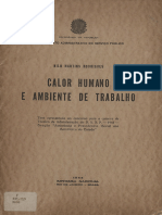 Calor Humano e Ambiente de Trabalho.