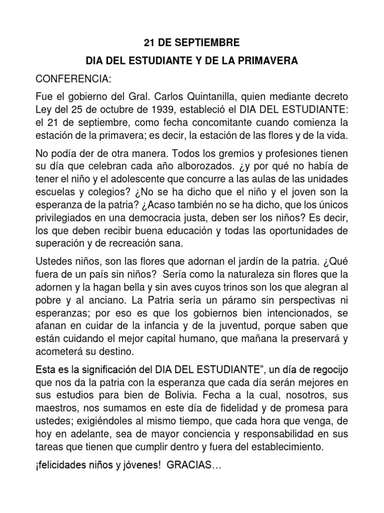 21 de Septiembre | PDF