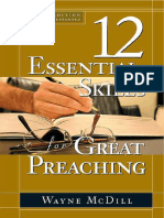 12 Habilidades Esenciales para Una Gran Predicación