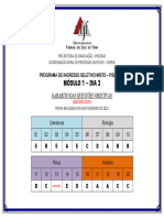 Gabarito Pism 2022 Objetiva D2 P1