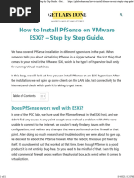 How To Install PfSense On VMware ESXi - Step by Step Guide. - GetLabsDone