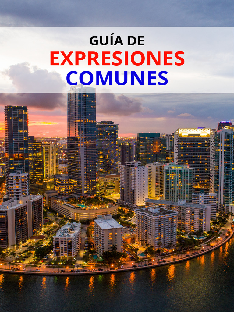 Guía de Inglés Con Expresiones Comunes | PDF | Idiomas del Reino Unido