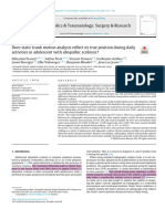 Does Static Trunk Motion Analysis Reflect Its True Position During Dailyactivities in Adolescent With Idiopathic Scoliosis - Pesenti Et Al. 2020