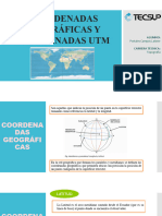 Coordenadas Utm y Coordenadas Geográficas