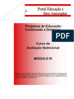 Avaliação Nutricional Iii PDF