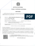 Certidão de quitação eleitoral