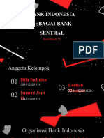 Bank Indonesia Sebagai Bank Sentral: Kelompok 15