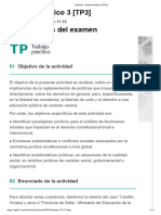 Derecho Constitucional - Examen - Trabajo Práctico 3 (TP3) - 95%