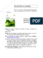 Characterization of The Paleoenvironmental and Paleoclimatic Changes (Palynology) of Tahar Section, Western External Rif of Morocco.