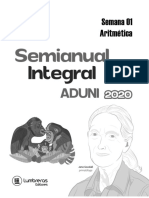 Aritmética - Semianual Integral - ADUNI 2020