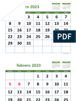 Calendario Mensual 2023 03