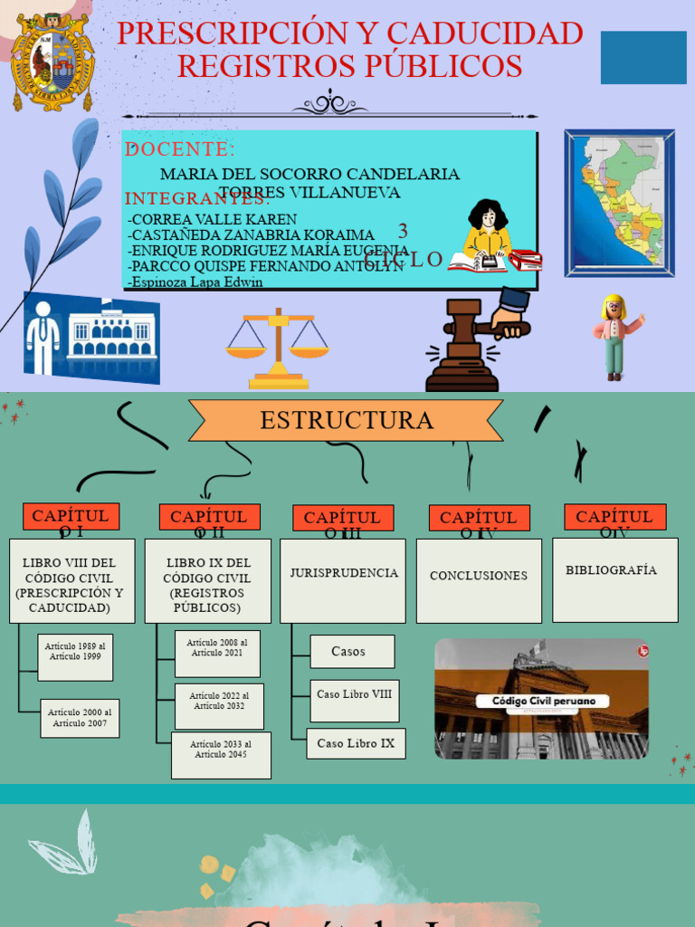 Prescripción y Caducidad en el Código Civil | PDF | Estatuto de ...