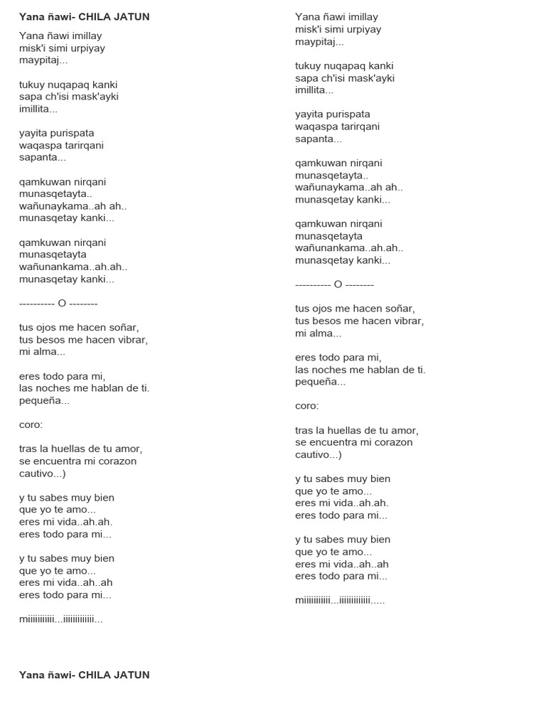 Letras de 