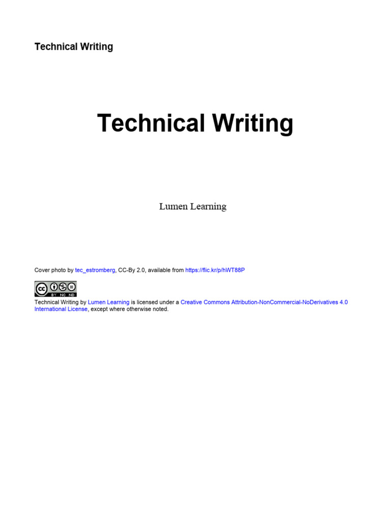 Technical Writing Examples 04 | PDF | Technical Communication ...