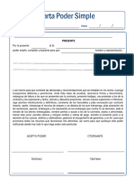 Formato Carta Poder (Editable) 1