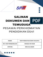 Dokumen Dan Sijil Temuduga