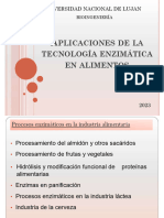 13 - Aplicaciones de Enzimas 2023