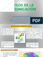 Estilos de Comunicación