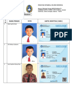 Formulir Sepakbola Mini