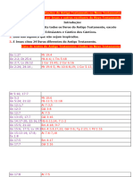 Uma Lista de Citações Do Antigo Testamento No Novo Testamento