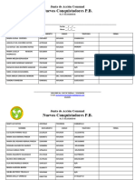 Listado de Asistencia Membrete Jac Salud