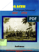 Banda Aceh Dalam Siklus Perdagangan Internasional 1500 - 1873