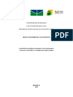 Universidade de Brasília Faculdade de Educação Programa de Pós-Graduação em Educação