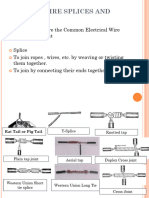 Common Wire Splices and Joints