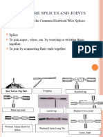 Common Wire Splices and Joints