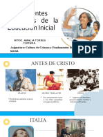 Clase 1 - Antecedentes y Precursores de La Educación Inicial