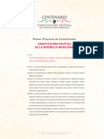 1er Proyecto Constitucion 25-08-1842