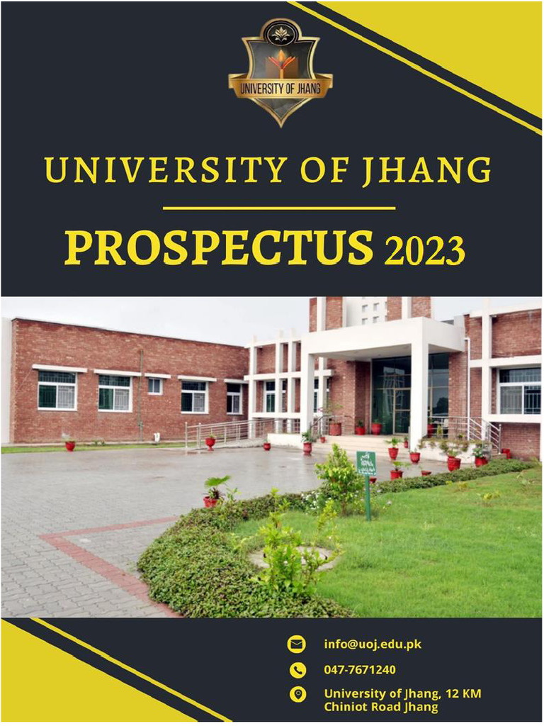 Prospectus 2023 | PDF | Thesis | Postgraduate Education