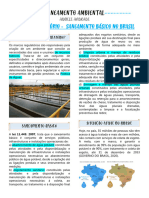 Eng. Adriele Fontenele - Resumo - Marco Regulatório Saneamento