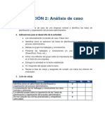 Estación 2 - Tarea Analisis de Caso