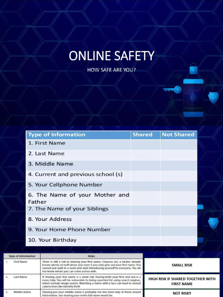 Online Safety, Security, Ethics & Etiquette | PDF