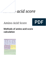 Amino Acid Score - Wikipedia