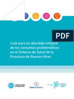 Guía para Un Abordaje Integral de Los Consumos Problemáticos en El Sistema de Salud de La Provincia de Buenos Aires