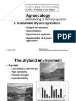 Agroecology: Ecological Understanding of Farming Systems