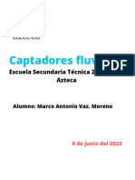Captadores Fluviales: Escuela Secundaria Técnica 236 Plantel Azteca