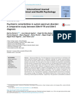 Psychiatric Comorbidities in Autism Spectrum Disorder