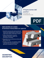 Geometria Descriptiva 2020 - PROYECCIONES DEL PUNTO I - Semana 1