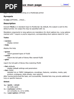 manpage de a2p2