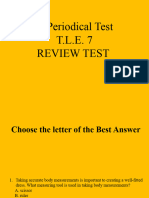 Tle 7 3rd Quarter Exam Reviewer Autosaved