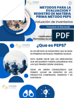 Metodos Para La Evaluacion y Registro de Materia Prima Metodo Peps