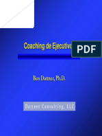 Coaching de Ejecutivos - Ben Dattner