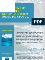 Reverse Osmosis System MV SEAFDEC