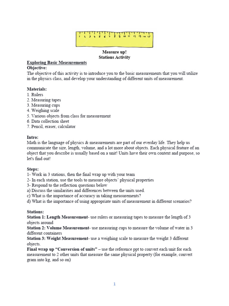 Measure Up PDF